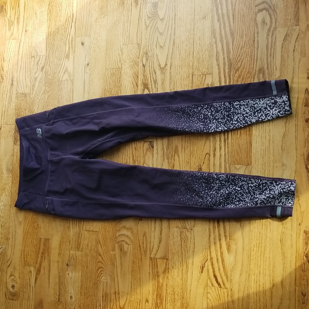 (S) NB New Balance Stretch Activewear Bodycon Running Athletic Gym Workout